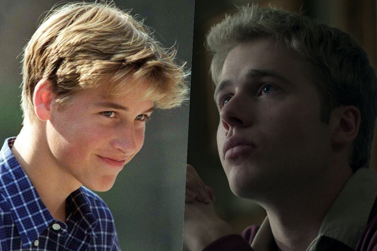 Ed McVey es el príncipe William en "The Crown".