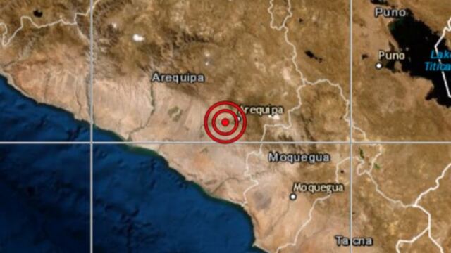 Arequipa: sismo de magnitud 3,8 se reportó la madrugada del jueves, señala IGP