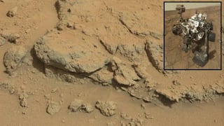 Curiosity halló agua en Marte