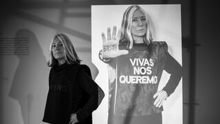 Ana de Orbegoso: la artista visual que “porta”  la protesta como un escudo de esperanza