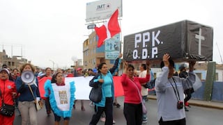 Áncash: alumnos y padres de familia marchan a favor de huelga docente
