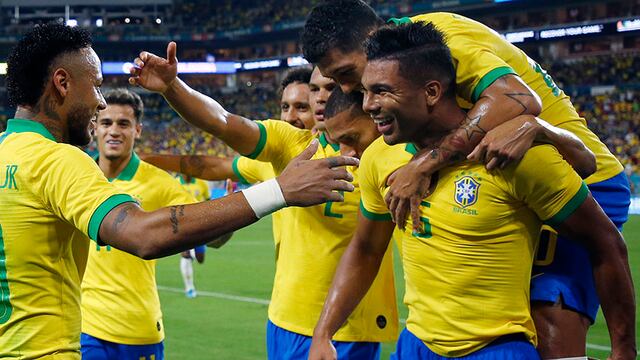 ¡Fiesta en Miami! Brasil y Colombia empataron 2-2 en un partidazo por fecha FIFA