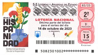 Lotería Nacional: comprobar décimos y resultados del sábado 14 de octubre