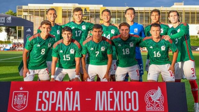 México empató 1-1 con España Sub-21 en La Ciudad del Fútbol de Las Rozas