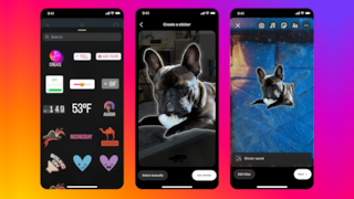 Instagram permitirá añadir a los reels stickers personalizados y clips de audio de películas y series