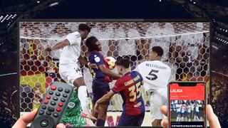 ¿Qué canal transmite FC Barcelona vs. Real Madrid por LaLiga EA Sports 2024-25?
