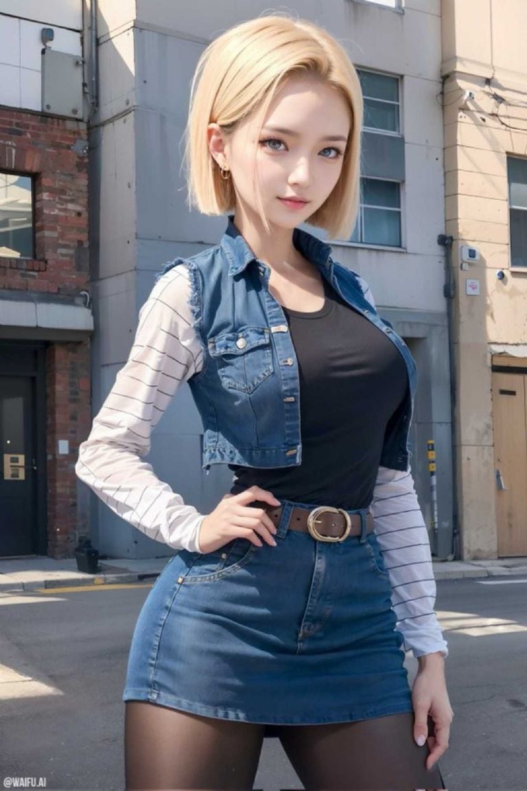 Así luciría la Androide 18 en la vida real. (Captura)