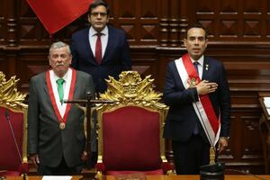 José Jerí juró como presidente de la República tras vacancia de Dina Boluarte