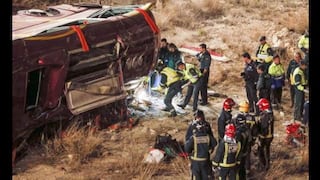 Imputan por homicidio a chofer de ómnibus accidentado en España