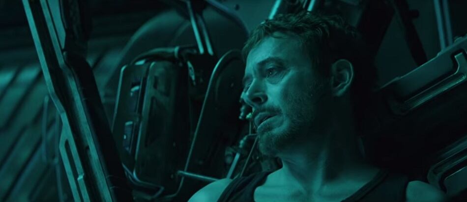 Tony Stark durante una escena de "Avengers Endgame" (Foto: Marvel)
