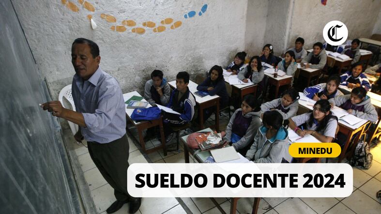 Lo último del sueldo docente 2024 en Perú