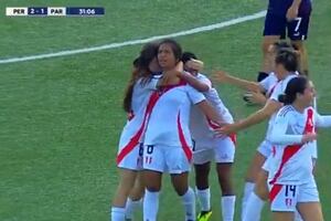 Esther Díaz anotó golazo para el 2-1 a favor de Perú ante Paraguay en el Sudamericano Sub 20 | VIDEO