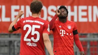 Alphonso Davies rompe el récord del jugador más veloz en la Bundesliga