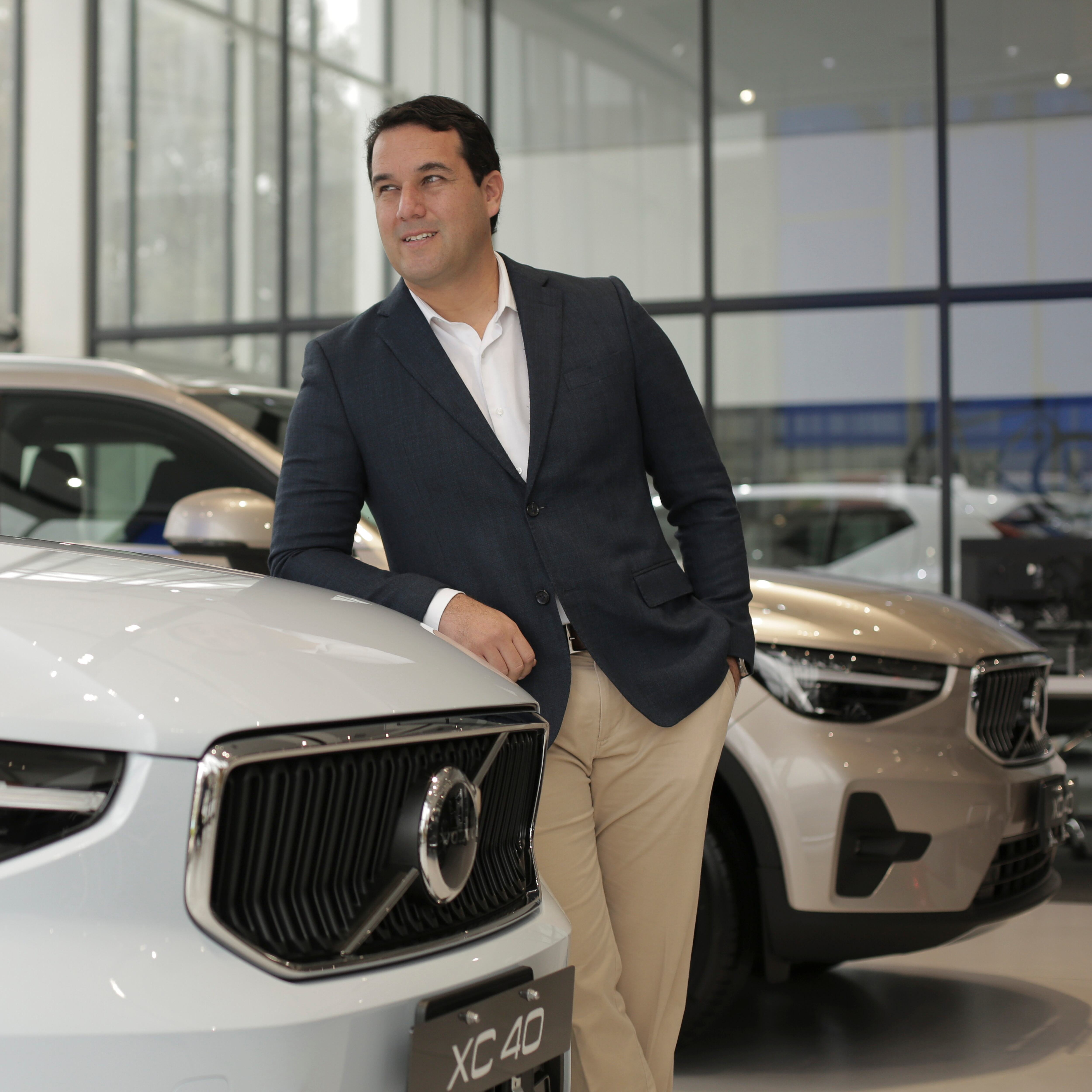 "Hoy en día, somos la única marca del segmento prémium con un portafolio cien por ciento electrificado", precisa Alejandro Ruiz de Somocurcio. (Foto: Anthony Niño de Guzmán)