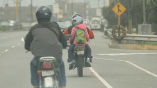 Lucha contra la delincuencia: motos lineales no podrían llevar pasajeros
