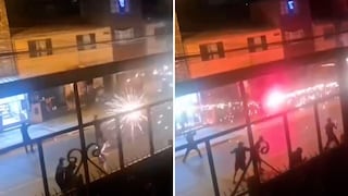 Batalla campal en el Rímac: pandillas se enfrentan con piedras y explosivos