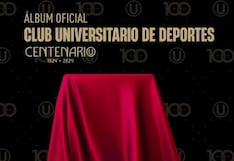 Universitario de Deportes inicia la preventa del álbum de su centenario 2024