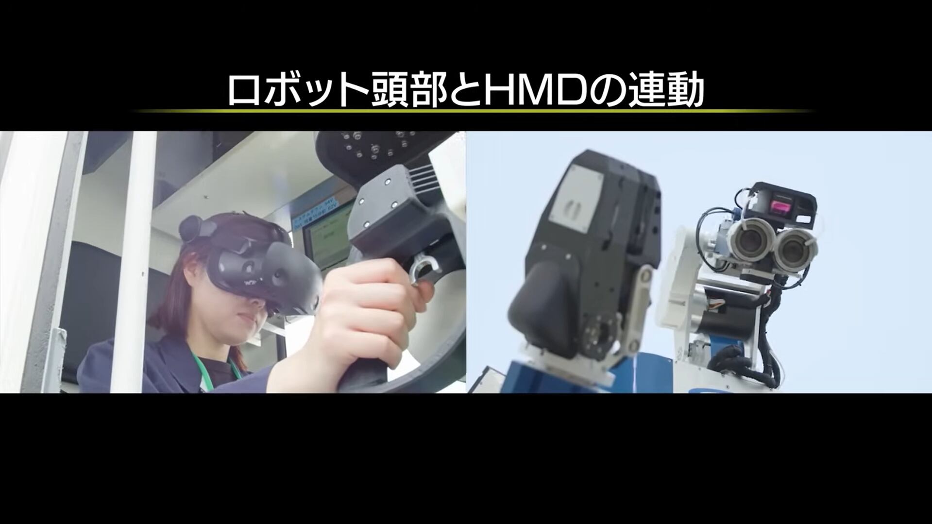 Los movimientos son controlados incluso con gafas de realidad virtual. (Imagen: YouTube)