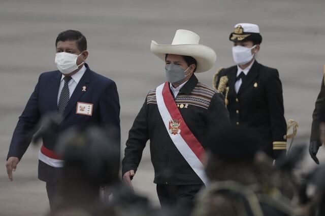 Legalmente, Castillo es jefe supremo de las Fuerzas Armadas. (Foto: Renzo Salazar)