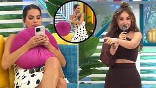 Janet Barboza descubre a Valeria Piazza chateando en vivo y expresa su disgusto