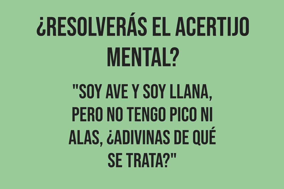 Lee con atención el enigma porque eso es clave para adivinar. (Imagen: Mag)