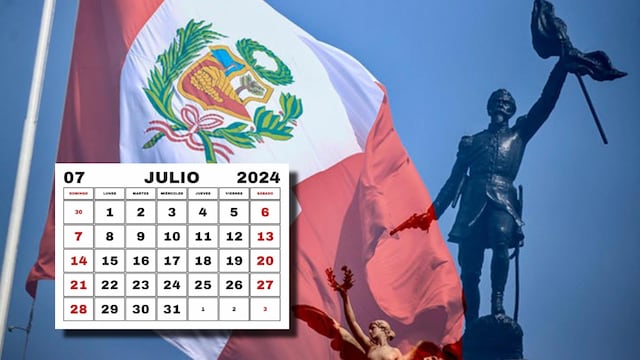 Estos son todos los feriados en el mes de julio 2024