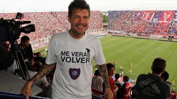 Tinelli fue dirigente de San Lorenzo además de ser uno de los grandes protagonistas de la televisión argentina. (Foto: Marcelo Tinelli / Facebook)