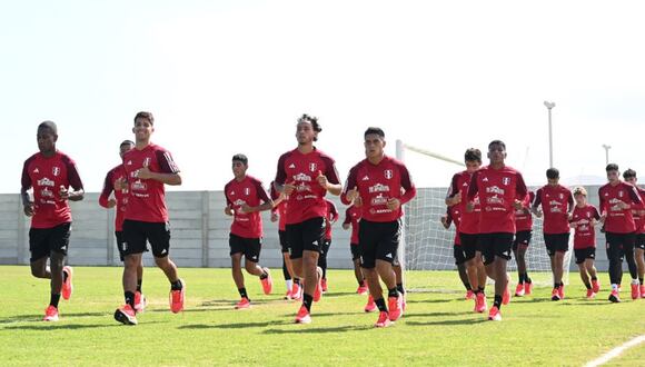 Selección peruana Sub-23 se alista con todo en Venezuela para el debut contra Chile en el Preolímpico. (Foto: FPF)