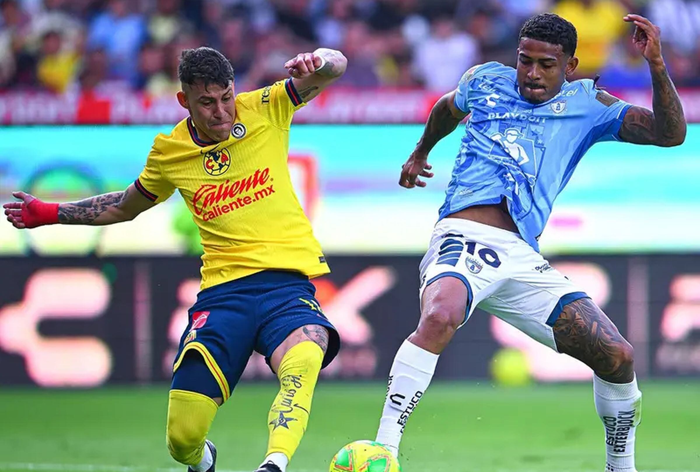 América venció este sábado al Pachuca (2-0) en el Estadio Ciudad de los Deportes y clasificó a las semifinales de la Liguilla MX 2025. (Foto: MEXSPORTS)