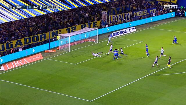 Asistencia de Advíncula y Pol Fernández aumenta el marcador: Boca derrota 2-0 a Racing | VIDEO