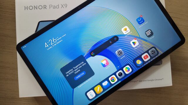 Honor Pad X9: la tablet de la firma china ahora es más dinámica, más grande y más delgada | REVIEW