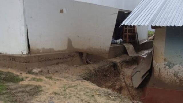 Áncash: lluvias intensas causan daños en 15 casas, un colegio y posta médica