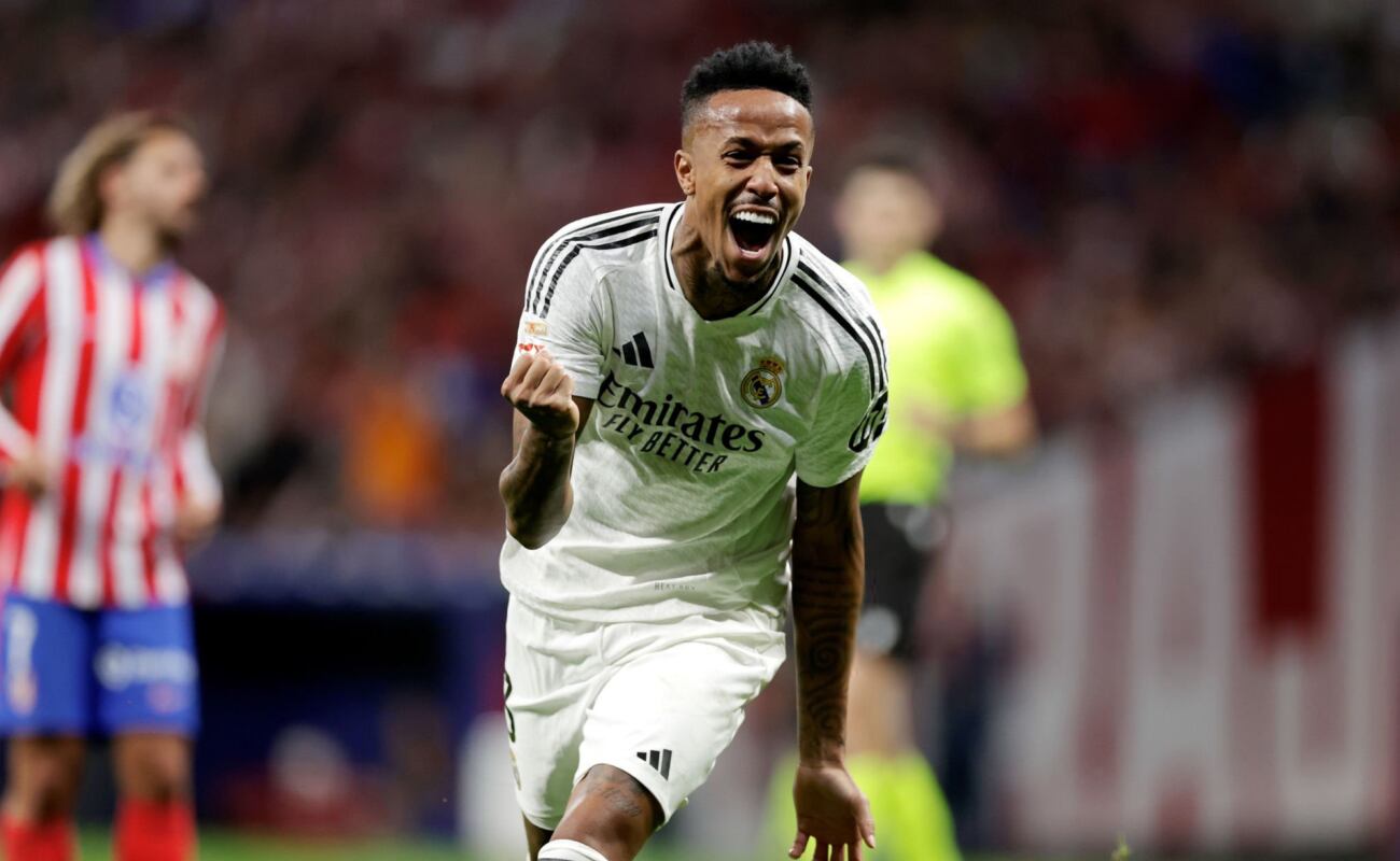 Eder Militao marcó su primer gol de la temporada en el Real Madrid. (Foto: Agencias)