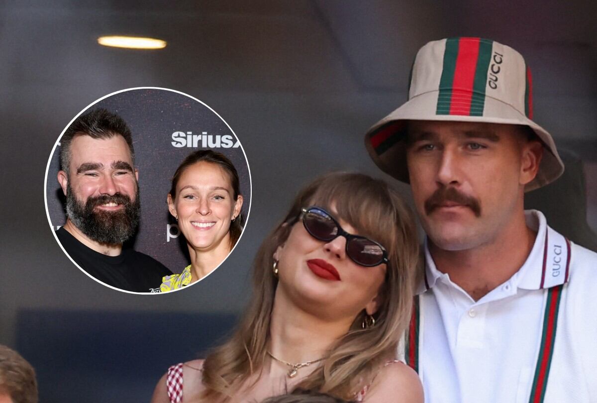 Travis Kelce y Taylor Swift están muy felices por Jason y Kylie tras el nacimiento de su cuarto bebé. | Crédito: ANGELA WEISS - AFP / Getty Images