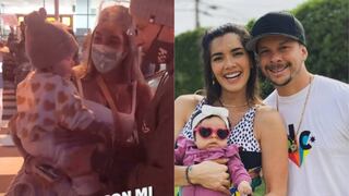 Mario Hart tuvo emotivo reencuentro con Korina Rivadeneira y su hija Lara | VIDEO