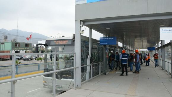 Las cuatro nuevas estaciones del Metropolitano están ubicadas entre Comas y Carabayllo | Foto: ATU