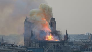 Neymar, Mbappé y el mundo del deporte lamenta el incendio en la catedral Notre Dame