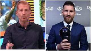 Martín Liberman cuestionó el premio The Best ganado por Lionel Messi al Mejor Jugador FIFA