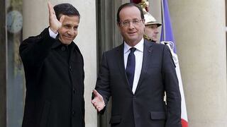 Ollanta Humala y presidente de Francia se reunirán mañana en París
