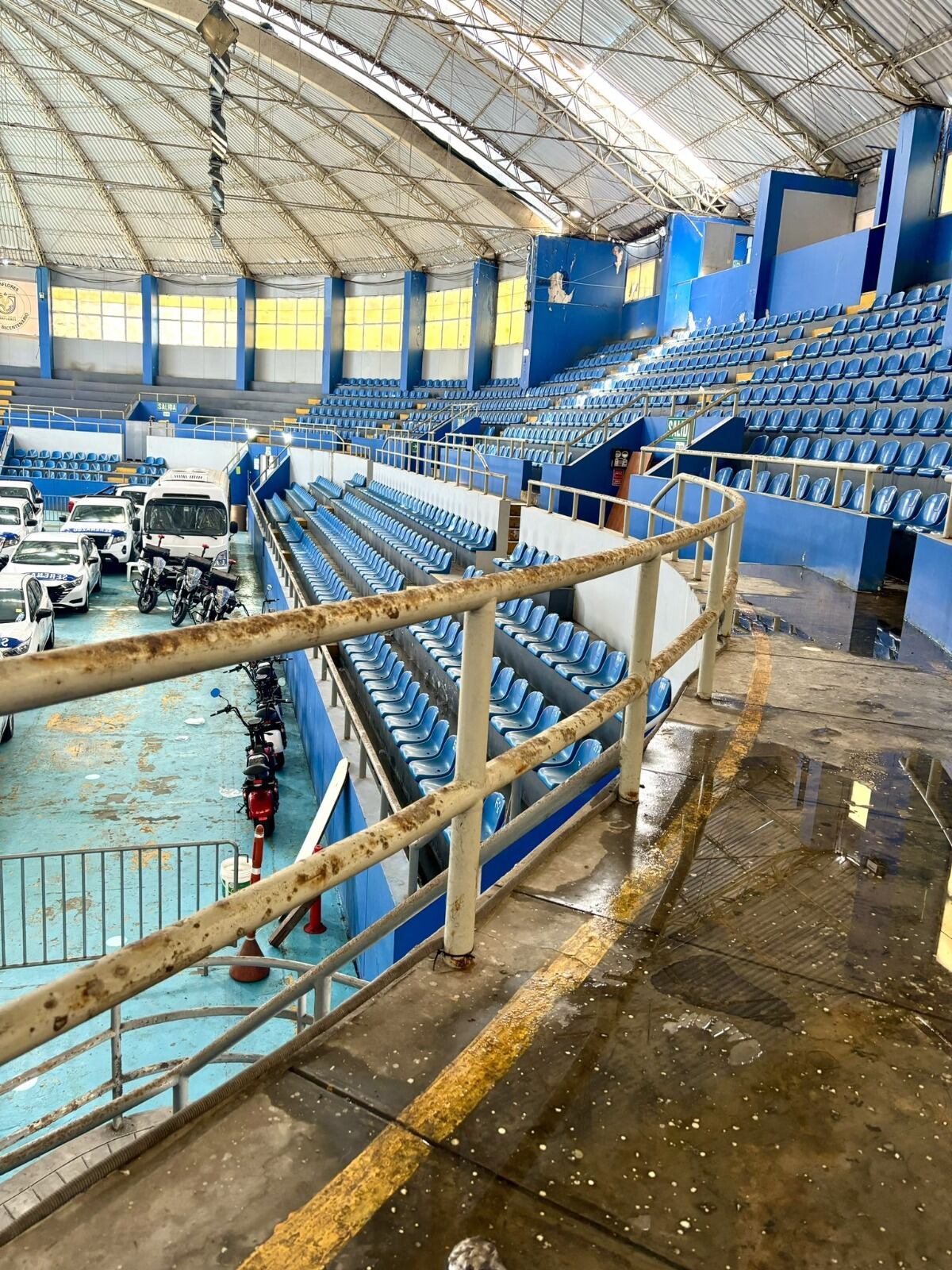 La gran mayoría de los vecinos solían dirigirse a dicho complejo para hacer deporte.