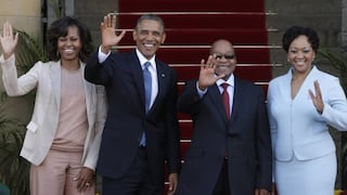 Obama se reunió con familia de Mandela para expresarles su apoyo
