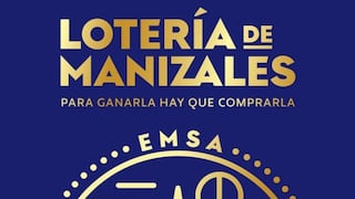 Resultados Lotería de Manizales: mira los números ganadores del 3 de mayo de 2023