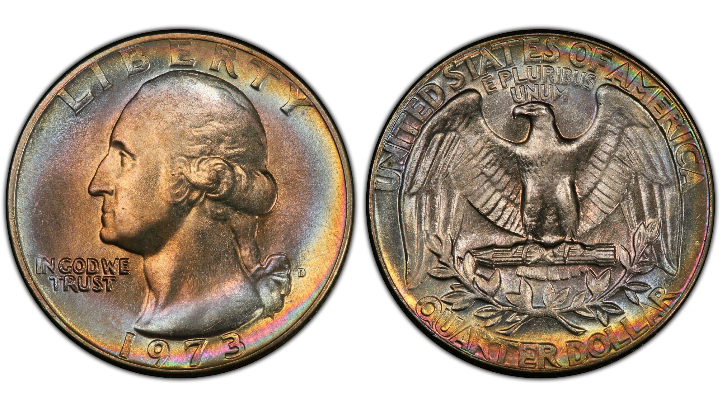 La pieza de 1973 puede valer más dinero de lo que uno piensa, así que es mejor revisar bien tu cambio (Foto: PCGS)