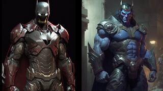 ¿Iron Bat o DarkLoki? Así se verían los personajes de Marvel y DC si se fusionaran, según una IA | VIDEO