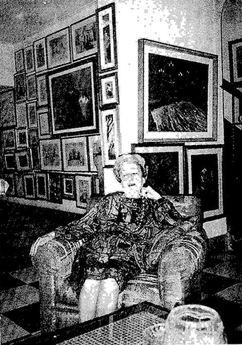 En 1996, Leonor Otero recibió a los periodistas de El Comercio en el calor de su hogar, en Jesús María. (Foto: Archivo Histórico de El Comercio)