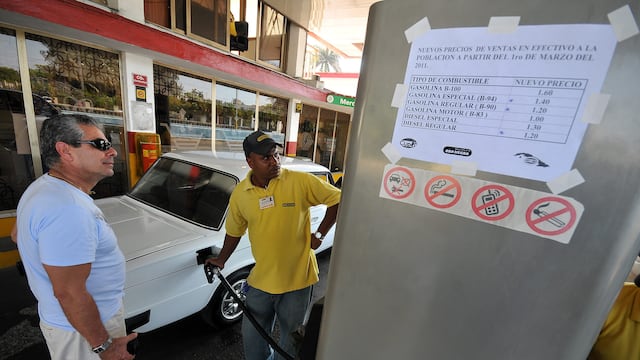Cuba anuncia una subida de más del 500 % en la gasolina regular y el diésel