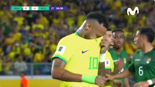Brasil vs. Bolivia: Neymar hizo ‘paradinha’ y falló el penal para el ‘Scratch’  | VIDEO 