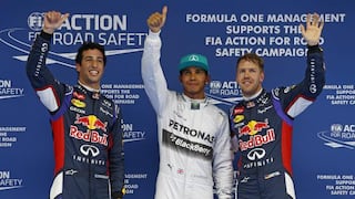 Fórmula 1: Hamilton se llevó la pole en el GP China