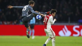 Bayern Múnich vs. Ajax: las duras faltas contra Tagliafico y Goretzka [VIDEO]