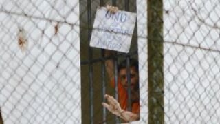 Leopoldo López en prisión: "Libertad para presos políticos"